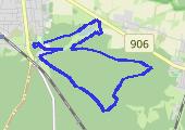 Trasa z dnia 2021-11-27 16:31 - mapa trasy gps - bieganie