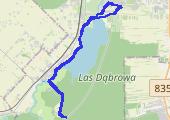Trasa z dnia 2021-11-28 12:20 - mapa trasy gps - rower górski