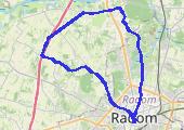 Trasa z dnia 2021-11-28 13:21 - mapa trasy gps - rower szosowy