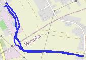 Trasa z dnia 2021-11-28 15:06 - mapa trasy gps - bieganie