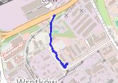Spacer - mapa trasy gps - spacer