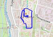 Spacer - mapa trasy gps - spacer
