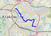 Trasa z dnia 2021-12-01 23:35 - mapa trasy gps - rower górski