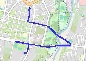 Trasa z dnia 2021-12-02 11:25 - mapa trasy gps - rower górski