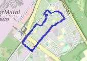 Trasa z dnia 2021-12-02 22:30 - mapa trasy gps - spacer
