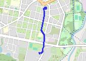 Trasa z dnia 2021-12-03 12:08 - mapa trasy gps - rower górski