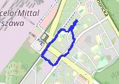 Trasa z dnia 2021-12-03 23:38 - mapa trasy gps - spacer
