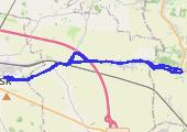 Trasa z dnia 2021-12-04 14:52 - mapa trasy gps - rower górski