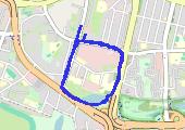 Trasa z dnia 2021-12-04 14:56 - mapa trasy gps - nordic walking
