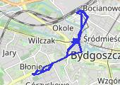Trasa z dnia 2021-12-04 17:35 - mapa trasy gps - samochód