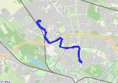 Trasa z dnia 2021-12-06 15:56 - mapa trasy gps - samochód
