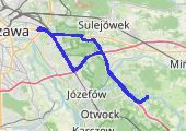 Trasa z dnia 2021-12-06 16:25 - mapa trasy gps - samochód