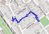Trasa z dnia 2021-12-07 08:50 - mapa trasy gps - spacer