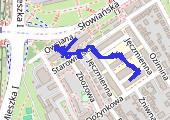 Trasa z dnia 2021-12-07 10:55 - mapa trasy gps - spacer
