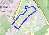 Trasa z dnia 2021-12-07 23:09 - mapa trasy gps - spacer