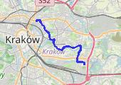 Trasa z dnia 2021-12-13 21:57 - mapa trasy gps - rower górski