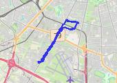 Spacer 12.12.2021 - mapa trasy gps - spacer