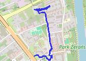 Trasa 2325 - mapa trasy gps - spacer