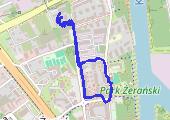 Trasa 2328 - mapa trasy gps - spacer