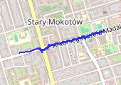Trasa 2343 - mapa trasy gps - spacer