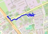 Trasa 2348 - mapa trasy gps - spacer