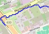 Trasa 2349 - mapa trasy gps - spacer
