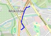 Trasa z dnia 2021-12-11 14:08 - mapa trasy gps - rower miejski