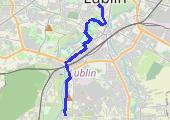 rower górski - mapa trasy gps - rower górski