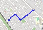 Trasa z dnia 2021-12-16 09:03 - mapa trasy gps - spacer