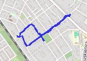 Trasa z dnia 2021-12-15 08:43 - mapa trasy gps - spacer
