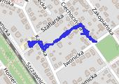 Trasa z dnia 2021-12-09 08:53 - mapa trasy gps - spacer