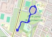 Trasa z dnia 2021-12-12 15:32 - mapa trasy gps - spacer