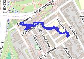 Trasa z dnia 2021-12-13 14:30 - mapa trasy gps - spacer