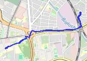 Trasa z dnia 2021-12-16 08:34 - mapa trasy gps - rower górski