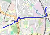 Trasa z dnia 2021-12-15 14:46 - mapa trasy gps - rower górski