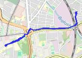 Trasa z dnia 2021-12-09 08:57 - mapa trasy gps - rower górski
