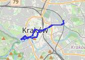 Trasa z dnia 2021-11-05 09:55 - mapa trasy gps - rower górski