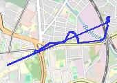 Trasa z dnia 2021-11-04 15:32 - mapa trasy gps - rower górski