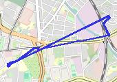 Trasa z dnia 2021-11-04 08:11 - mapa trasy gps - rower górski
