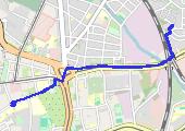 Trasa z dnia 2021-11-02 15:16 - mapa trasy gps - rower górski