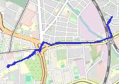 Trasa z dnia 2021-11-02 08:09 - mapa trasy gps - rower górski