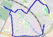 Trasa z dnia 2021-11-01 12:39 - mapa trasy gps - rower górski