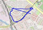Trasa z dnia 2021-10-29 20:29 - mapa trasy gps - rower górski