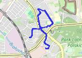 Trasa z dnia 2021-10-29 17:48 - mapa trasy gps - rower górski