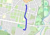Trasa z dnia 2021-12-11 15:10 - mapa trasy gps - rower górski