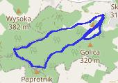 Trasa z dnia 2021-12-12 14:52 - mapa trasy gps - spacer