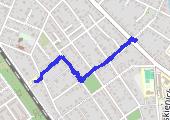 Trasa z dnia 2021-12-17 08:54 - mapa trasy gps - spacer