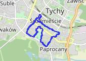 Trasa z dnia 2021-12-17 18:32 - mapa trasy gps - bieganie