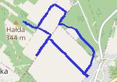 Trasa z dnia 2021-12-25 11:25 - mapa trasy gps - marsz