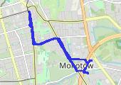 Trasa z dnia 2021-12-27 18:00 - mapa trasy gps - rower miejski
